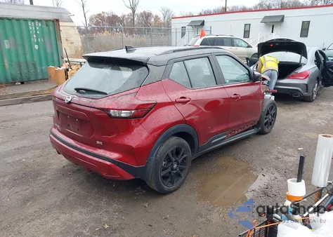 2021 Nissan Kicks Sr Xtronic Cvt from USA, damaged, VIN 3N1CP5DV0ML565971